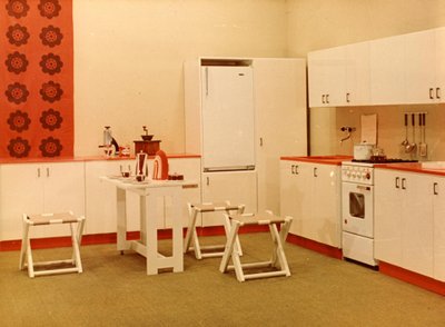 Standardi köögimööbel. Maile Grünberg ja Juta Lember, 1971