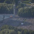 ФОТО: Десятки тысяч человек собрались на Певческом поле