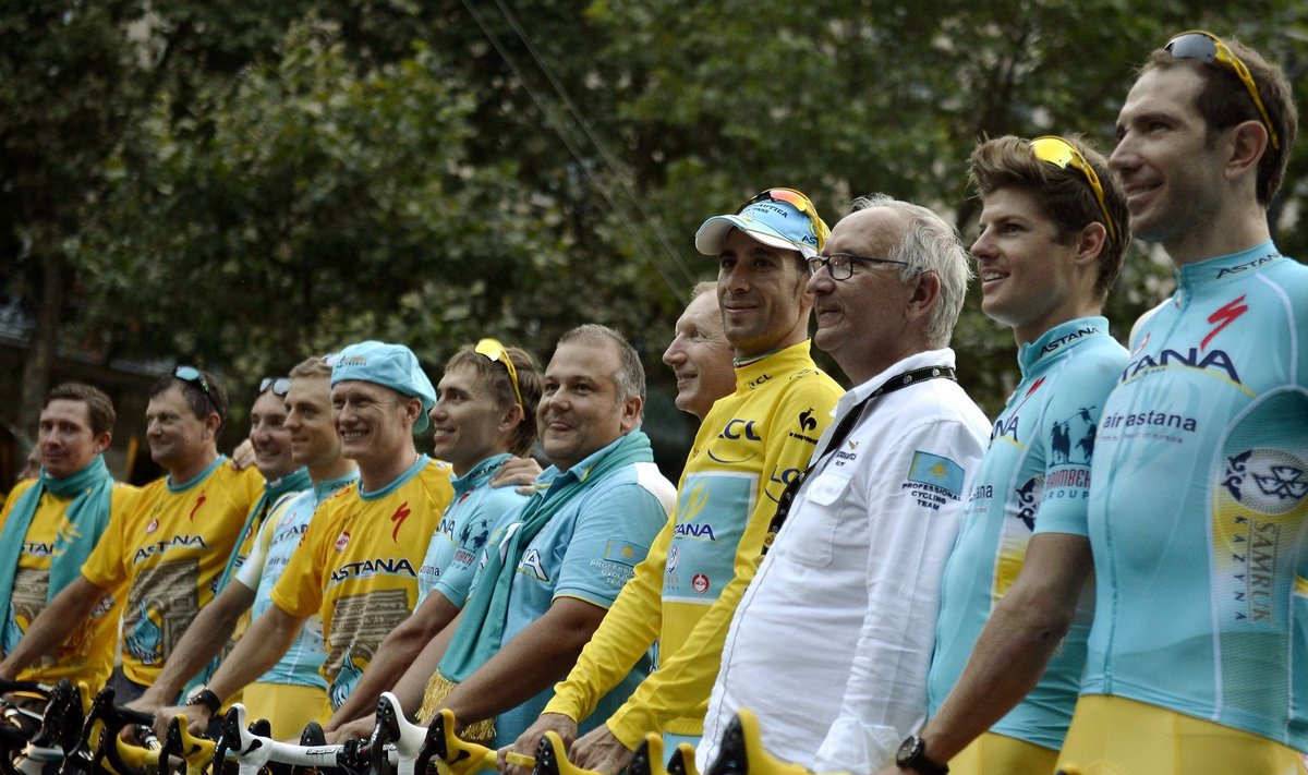 Touri võidukas Astana meeskond