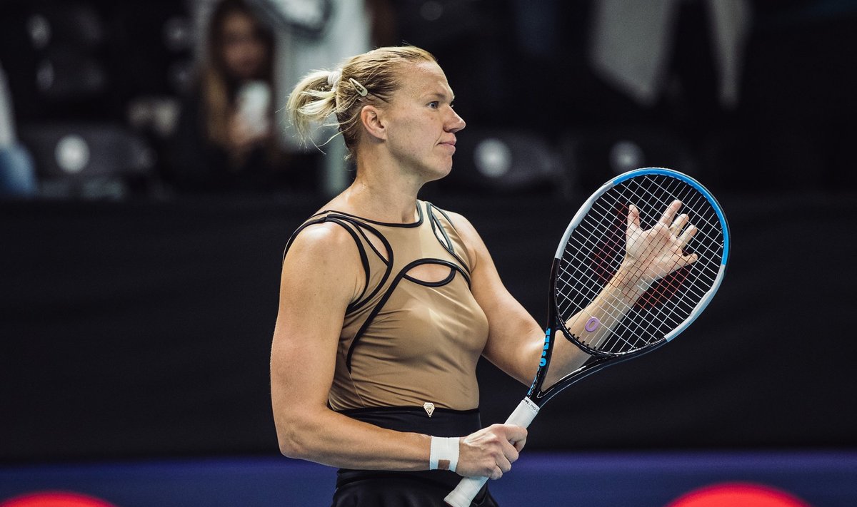 Kaia Kanepi mullu sügisel Tallinna WTA turniiril.