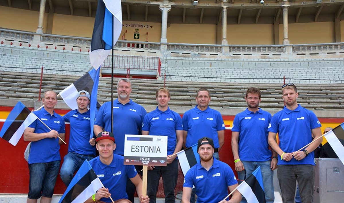 Eesti võistkond ISDE-l
