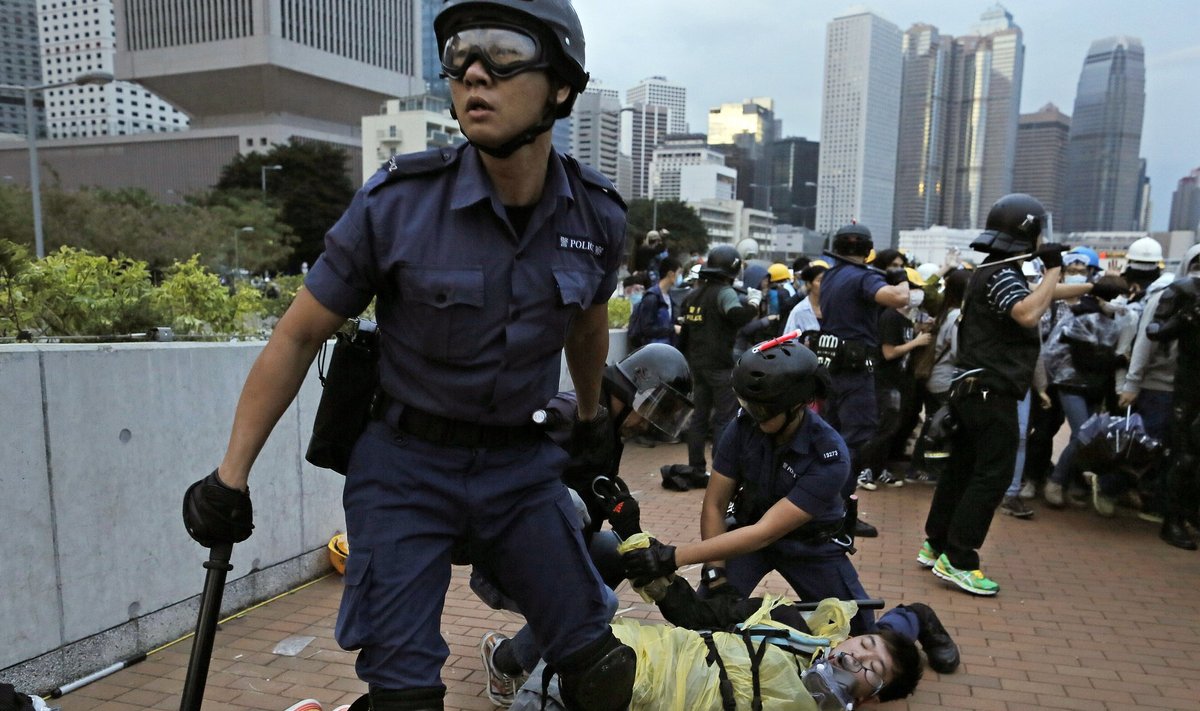 Protestija Hongkongis