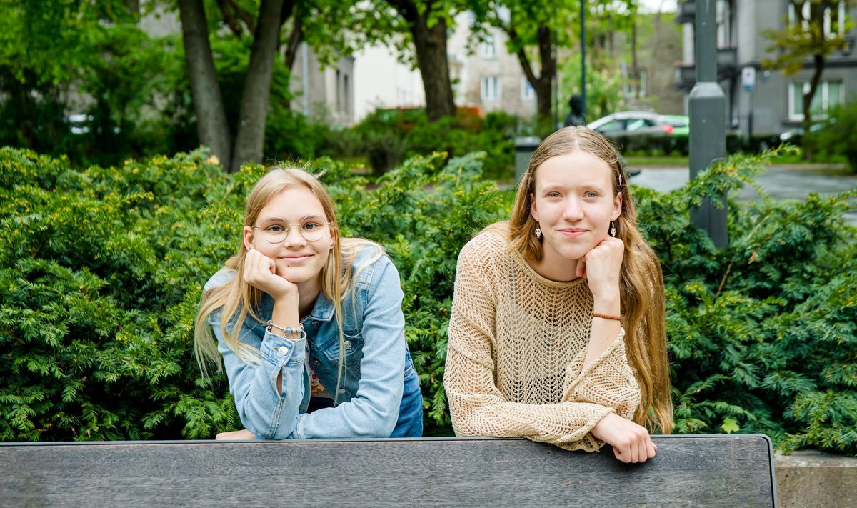 Anete (vasakul) ja Agnes (paremal) otsivad endiselt tööampse