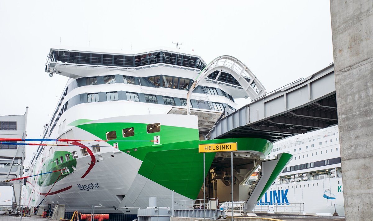 Tallink Megastari esimene väljumine