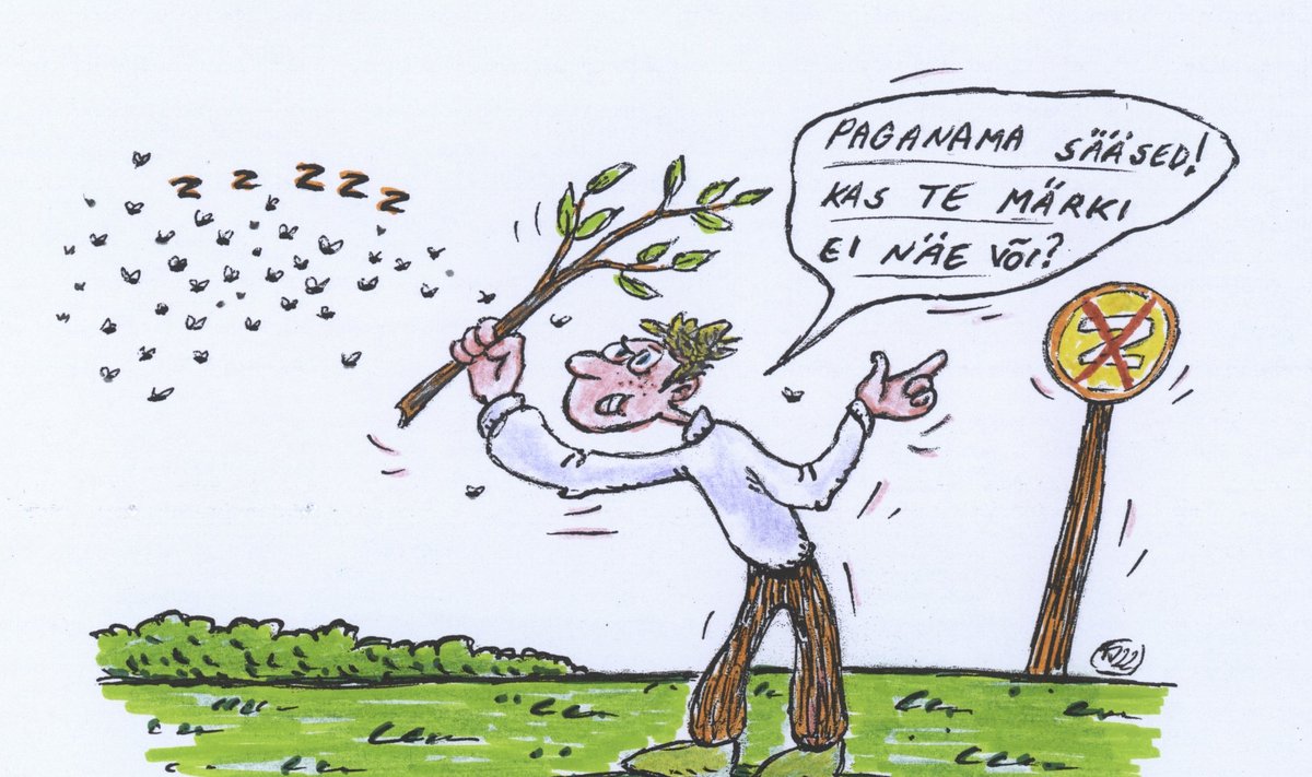 Karikatuur.