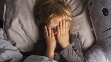 Laps kardab koletisi. „Ta ärkab öösel hüsteeriaga, teda on võimatu lohutada. Nüüd kardab ta uinuda ja on poole ööni ärkvel“