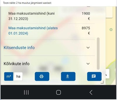 Autor võttis oma katastriandmetest välja maksustamishinnad, mitte päris maksusumma ehk lugejatele jääb mulje, et maamaksu eest hakatakse peagi tuhandeid eurosid maksma.