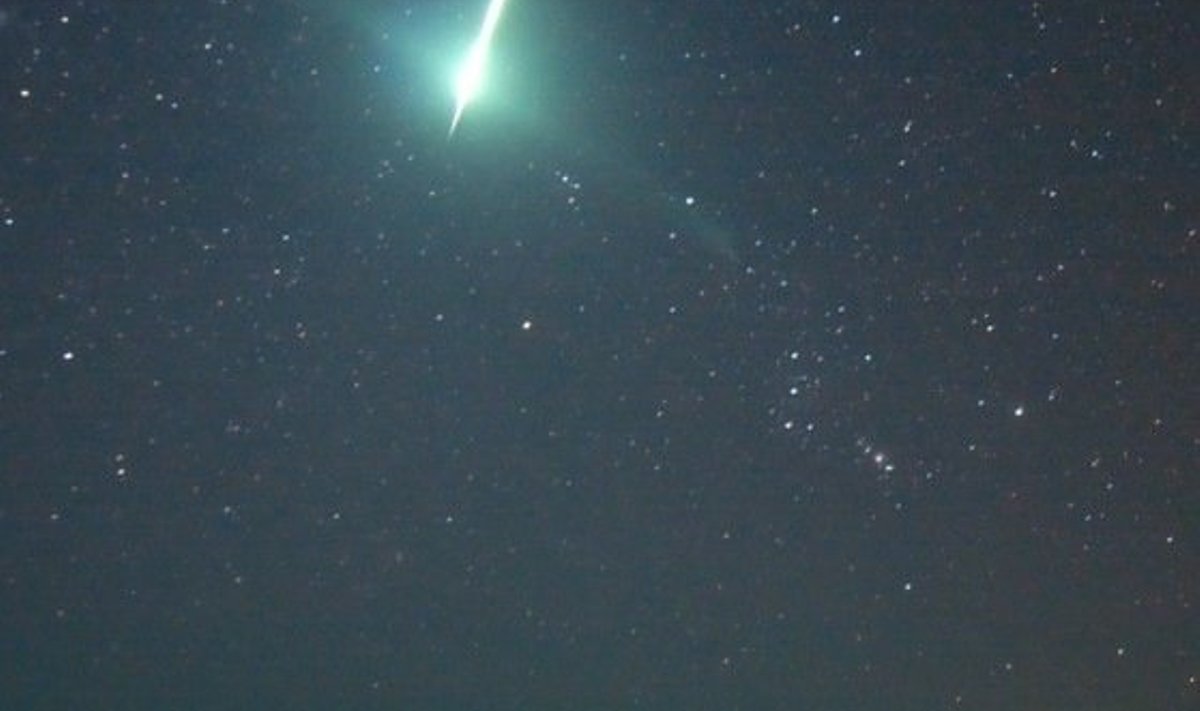 lendtäht, meteoriit, tähesadu