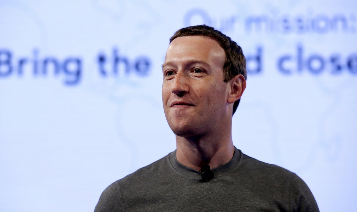 Facebooki kaasasutaja, juhatuse esimees ja tegevjuht Mark Zuckerberg. (Foto: AP)