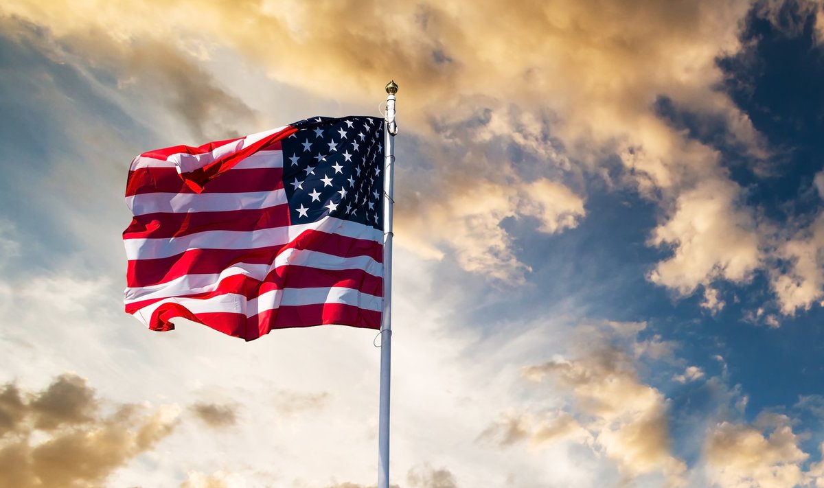 Флаг США, иллюстративное фото.