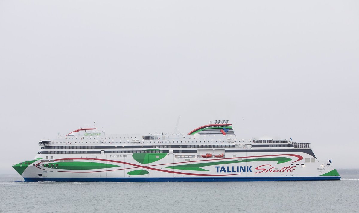 Tallink Megastari esimene väljumine