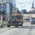 В полдень колонны уборочной техники приступят к уборке улиц Таллинна