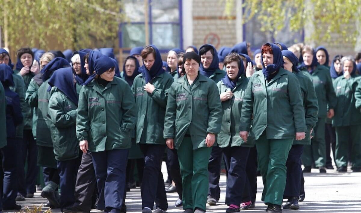 Vangid Vene naistevanglas