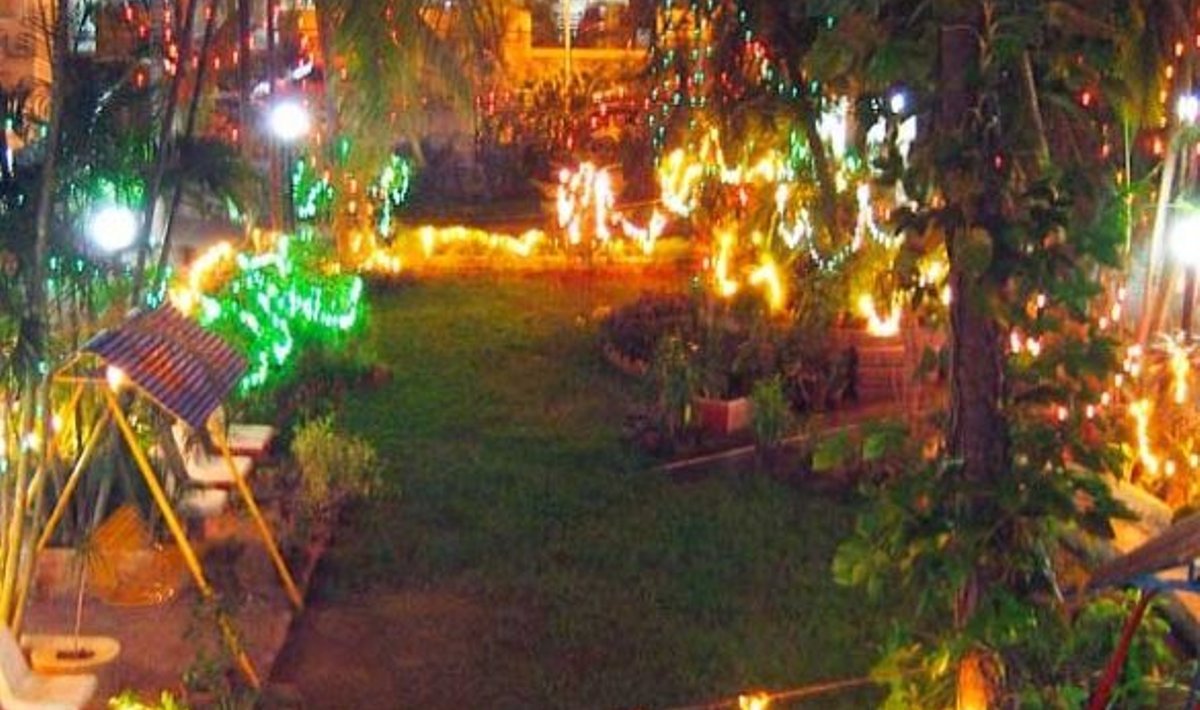 Diwali aedades: Tuled on kõikjal, kuhu vaatad. (Riina Õun)