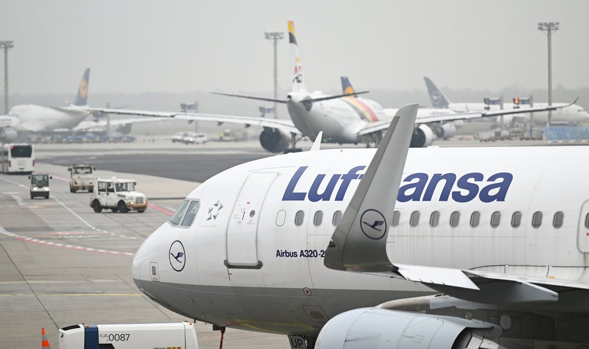 Lufthansa lennuk