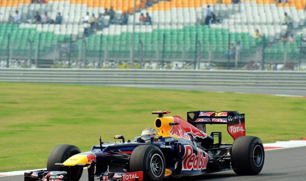 Sebastian Vettel India etapil
