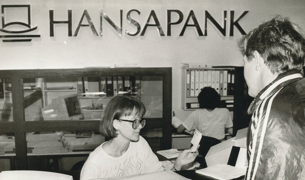 Hansapank sai alguse 1991. aasta 1. juulil.