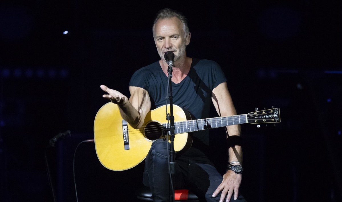 Inglise laulja ja laulukirjutaja Sting.