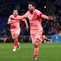 Lionel Messi säras ning FC Barcelona hoiab Hispaanias esikohta