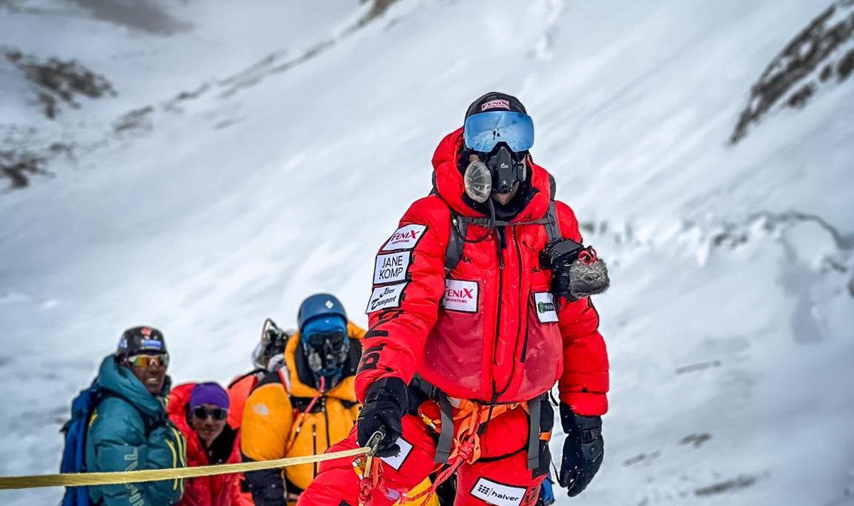 Rakverest pärit 34aastane Kaspar Eevald on kaheksas eestlane, kes Džomolungma tipus ära käinud.