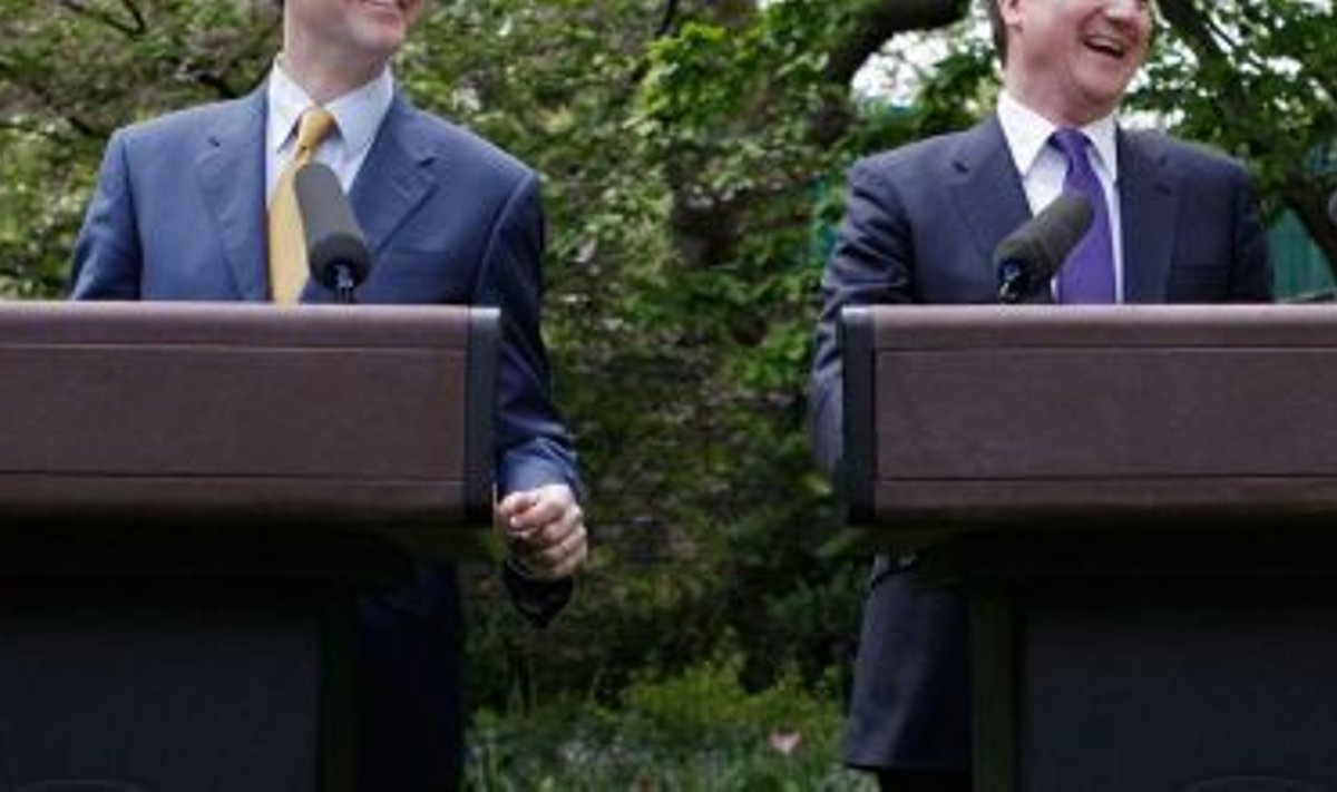 Nicholas Clegg ja David Cameron