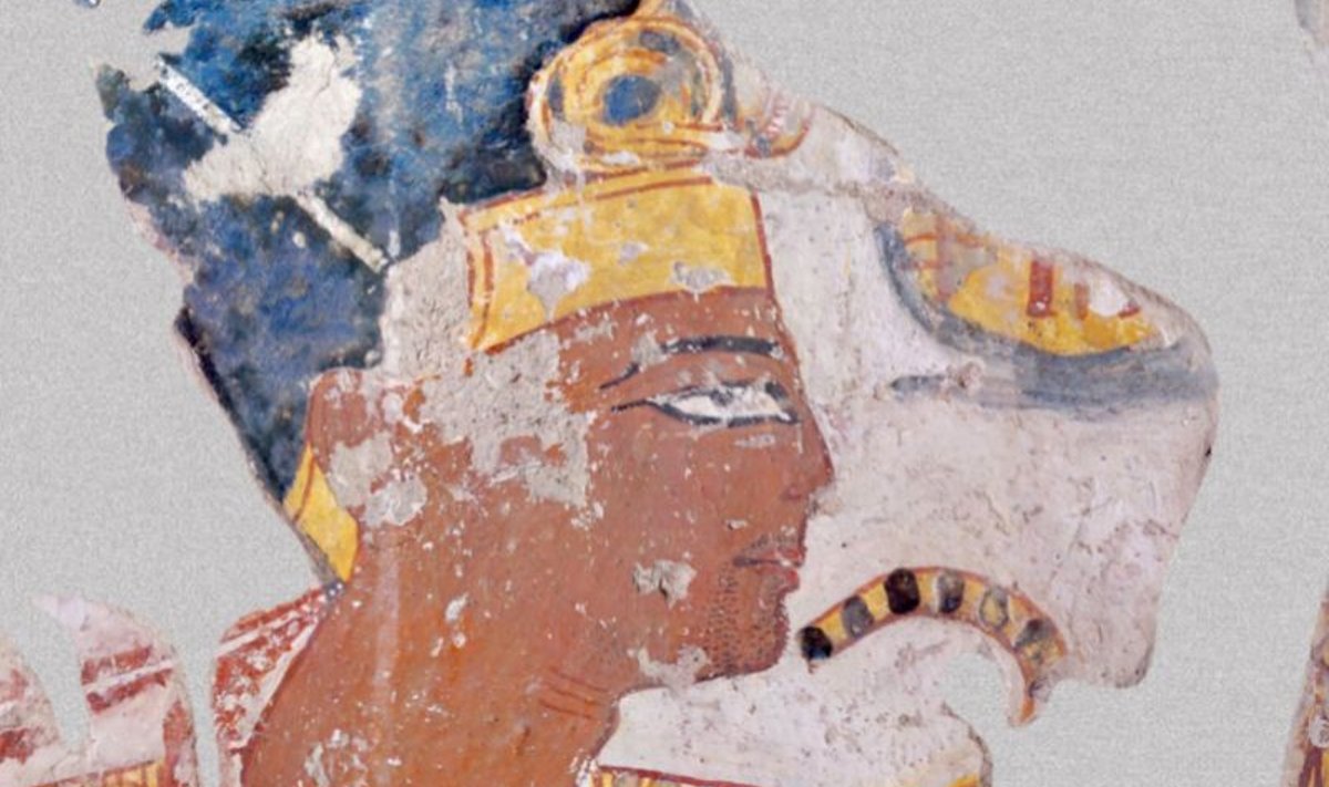 Ramesses II portree Nakhtamuni hauakambris (umbes 1100 eKr)