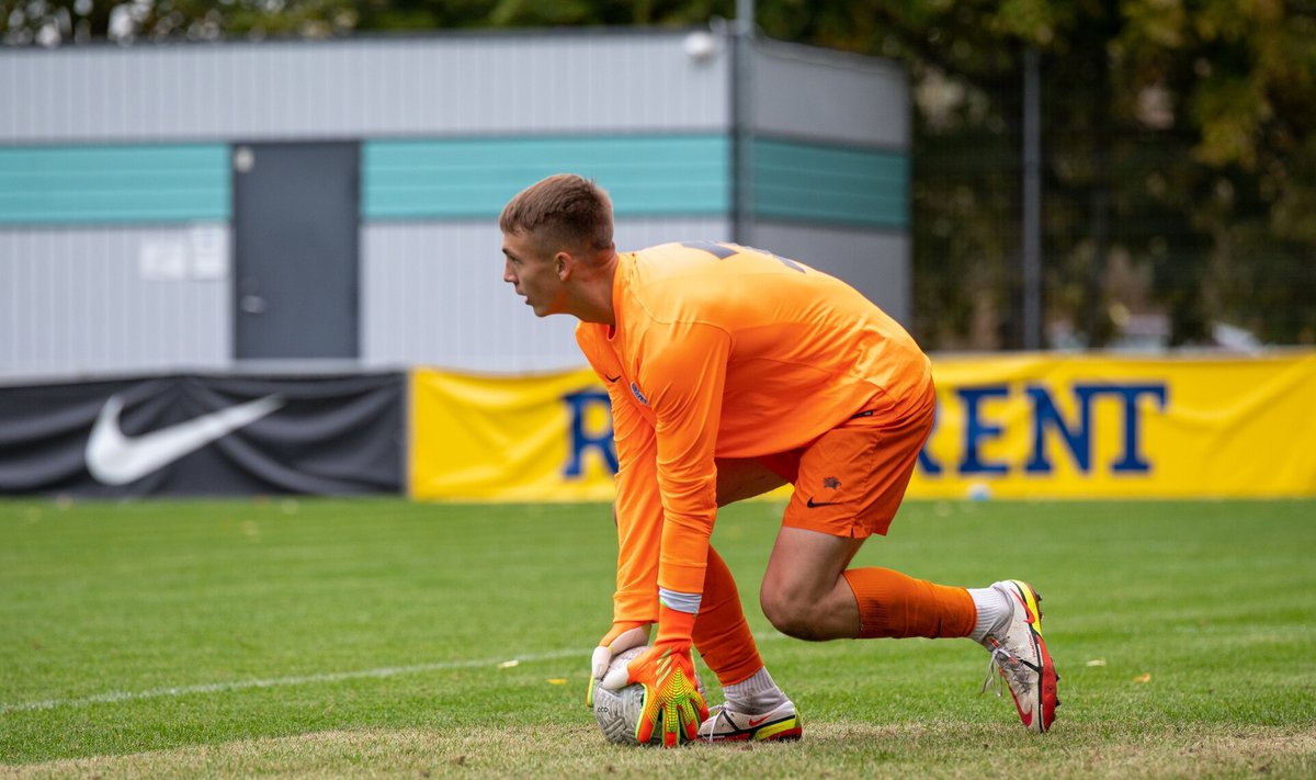 U18 koondise väravavaht Gregor Pürg