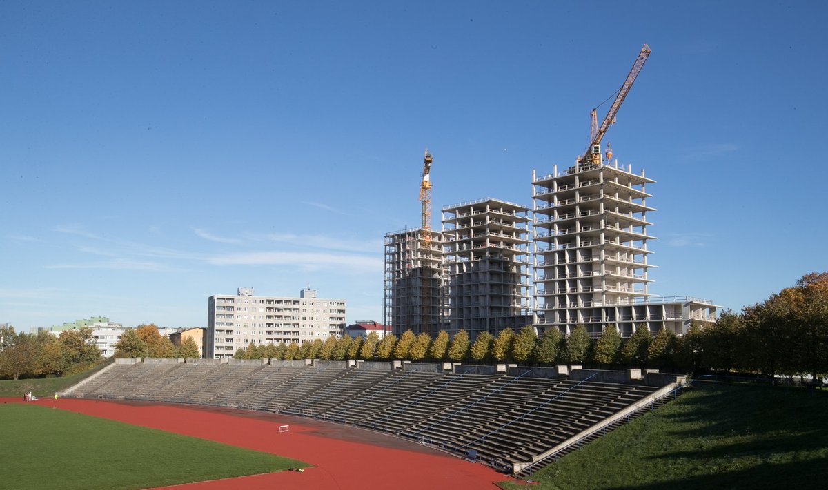 Kalevi Panoramasse korteri ostja saab ühtlasi priipääsme Kalevi staadionil toimuva jälgimiseks.