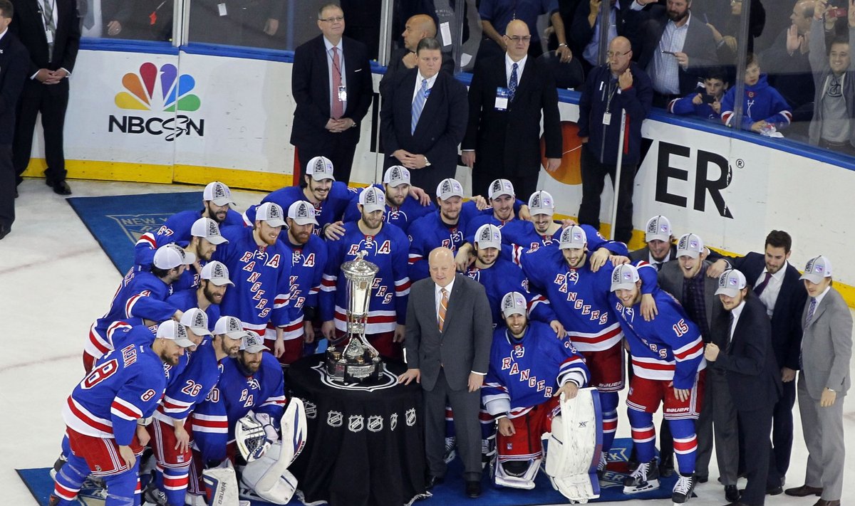 NHL-i idakonverentsi võitja New York Rangers