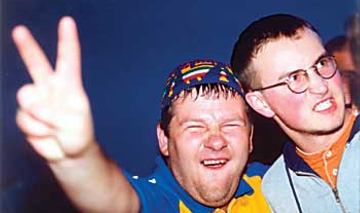 DISKOÄSSAD: Kuulsaim raadiohääl Alari Kivisaar (vasakul) ja Jan Mägi. René Velli