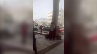 VIDEO | Iisrael pommitas Punase Risti külastuse ajal Gaza haigla vahetut lähedust