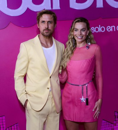 Ryan Gosling ja Margot Robbie Mexico Citys „Barbie“ esilinastusel