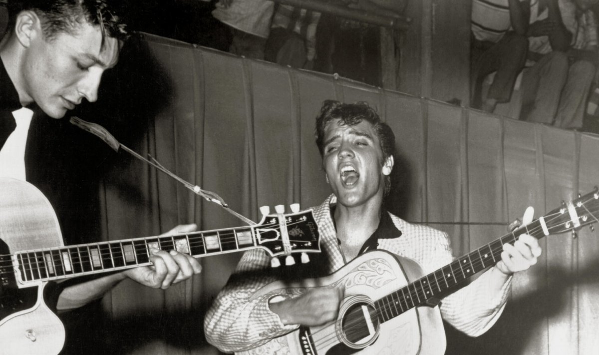 Scotty Moore ja Elvis Presley