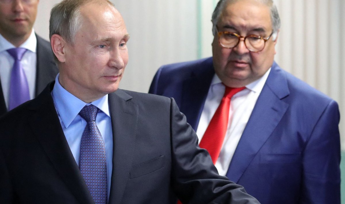 Vladimir Putin ja Ališer Usmanov