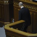 Ukraina ülemraada ei toetanud peaminister Jatsenjuki ametist lahkumist