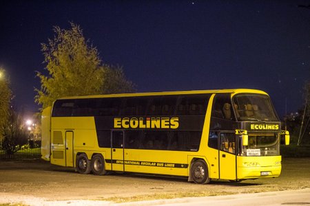Ecolines'i bussijuhid Tartus