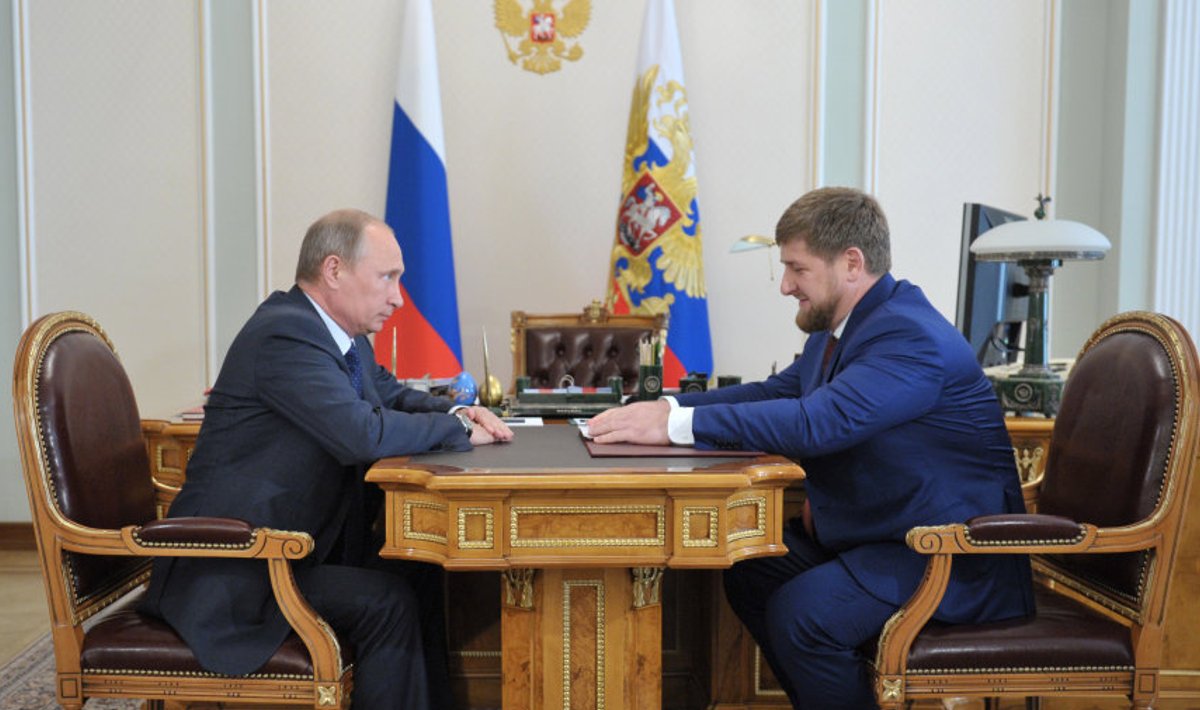 Vladimir Putin ja Ramzan Kadõrov