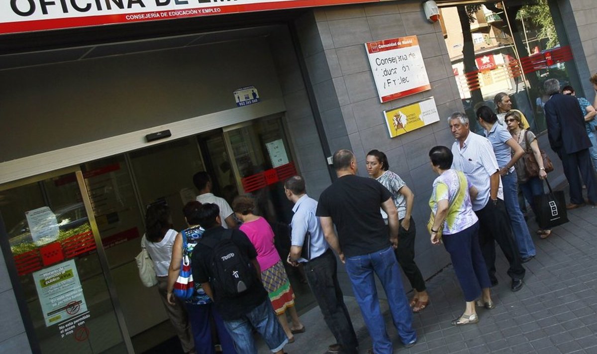Hispaanias on tööta enam kui veerand rahvast.