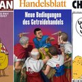 Правдивы ли эти обложки с карикатурами, посвящёнными Зеленскому, Далай-ламе и швейцарским банкам?