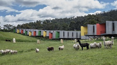 Iron Creek Bay Farm Stay Austraalias, autor Misho + Associates