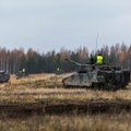 ФОТО и ВИДЕО: Бронеподразделения Скаутского батальона оттачивают навыки стрельбы в Латвии