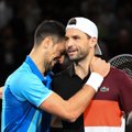 Djokovic jättis Dimitrovi taas tühjade pihkudega ja võitis seitsmendat korda Pariisi Mastersi