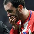 FOTOD | Madridi Atletico kapteni hammas jäi kokkupõrke järel vastasväravavahi küünarnuki külge