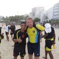 Eesti rannajalgpallurid treenisid Rio de Janeiros kuulsa Flamengo meeskonnaga