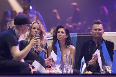 Eesti delegatsiooni emotsioonid Eurovision 2017 peale esinemist