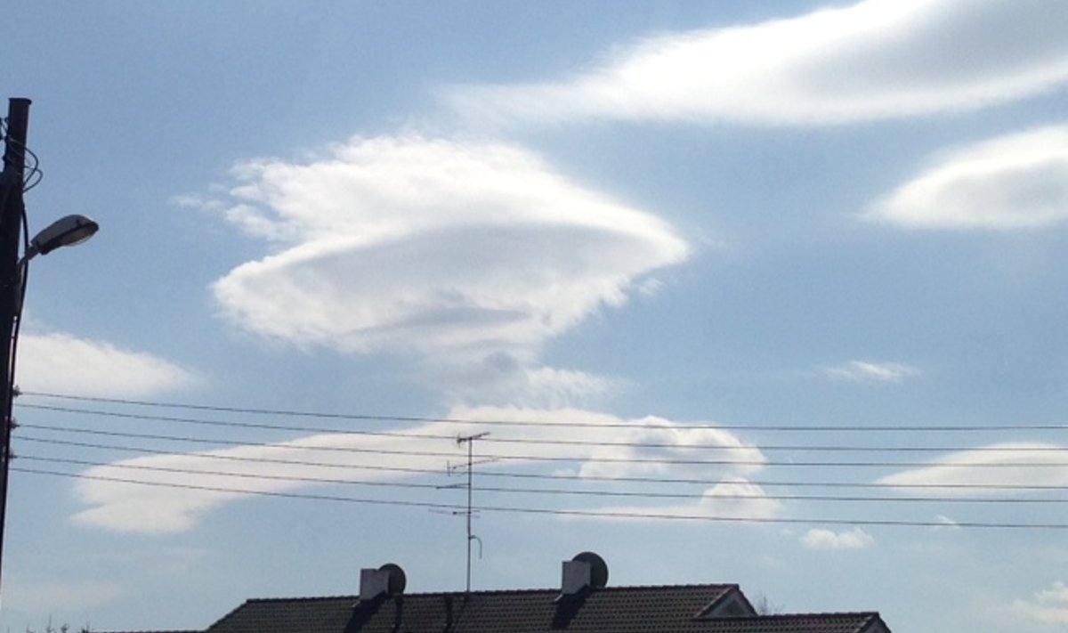 Pilv nagu UFO