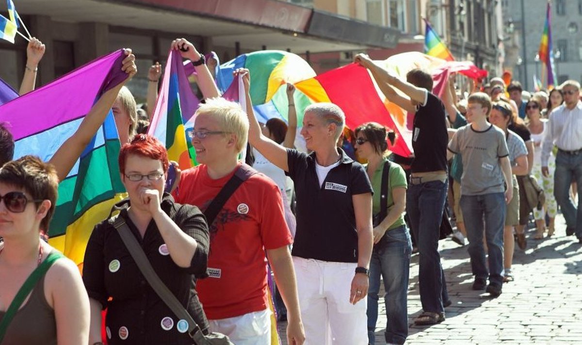 Augustikuine homoparaad Tallinnas