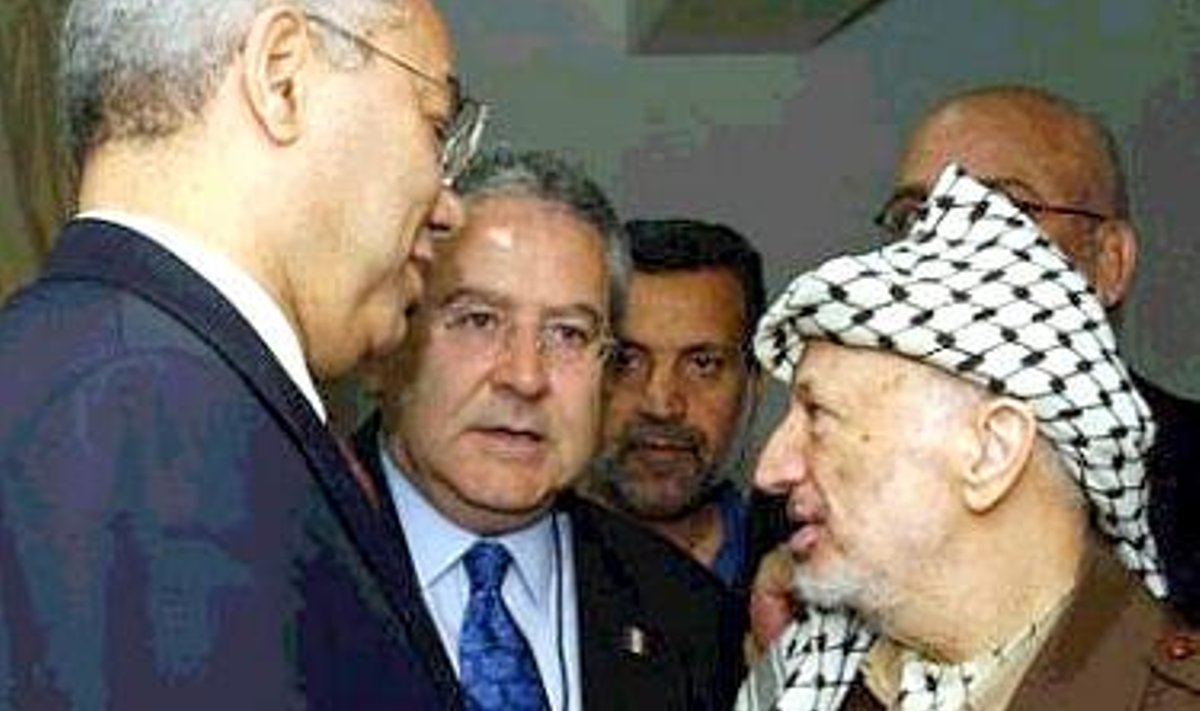 Powell ja Arafat