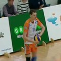 ВИДЕО: Суперподача пярнуского волейболиста в финале чемпионата Эстонии