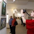 ФОТО: В Кохтла-Ярве открылась юбилейная выставка работ художников города